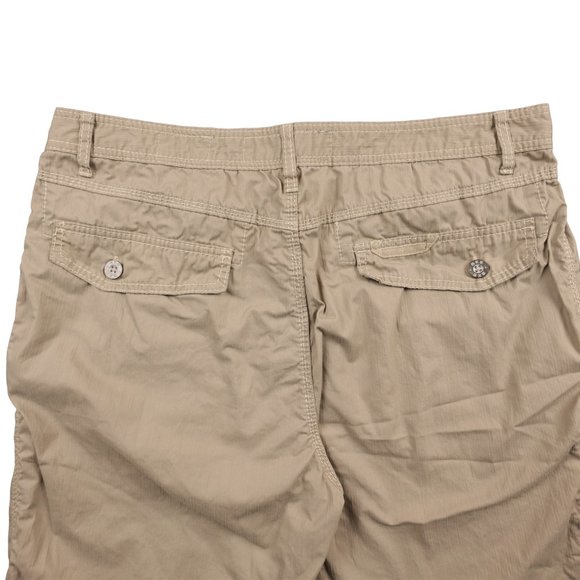 BKE Shorts Standard Fit Mens Size 36x23 Tan Athleisure Normcore Cliff Aluminum - Picture 4 of 14